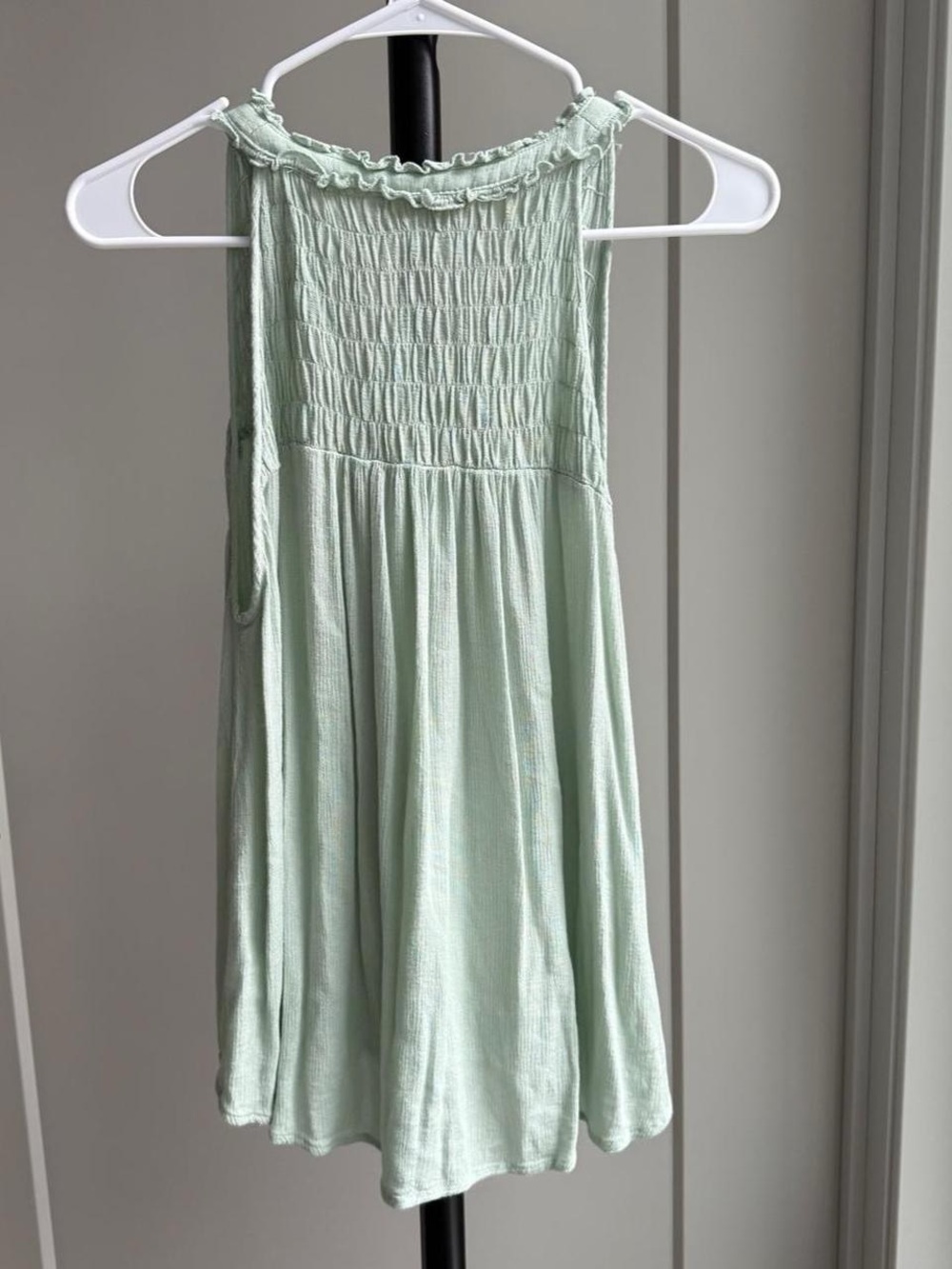Y2K Altar’d State Green Ruffle Top - Picture 3 of 3